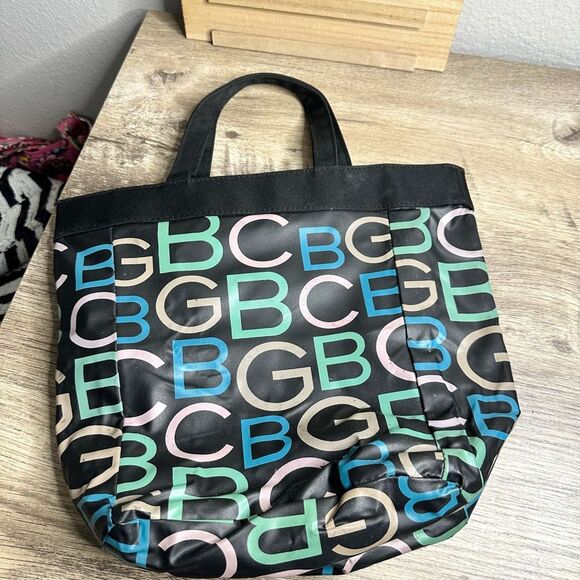 BCBG Y2K 2000s Logo Mini Tote Bag - Picture 3 of 6